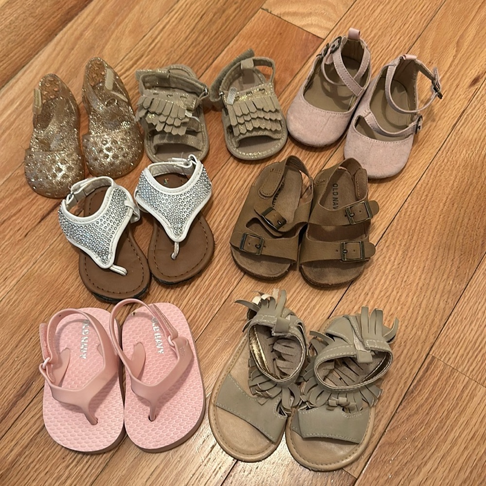 Baby Girl Summer Shoe Bundle